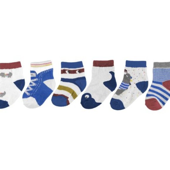 Mayoral Boy 6 Pair of Socks 12 Months NIB - Picture 1 of 2